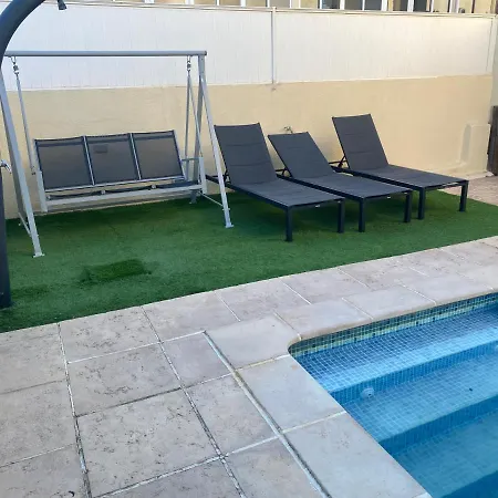 Casa Con Gran Piscina Particular Cerca Playa Holiday home *